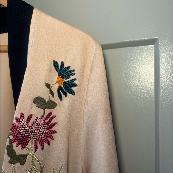 Top Shop Embroidered Duster Robe - Picture 5 of 8